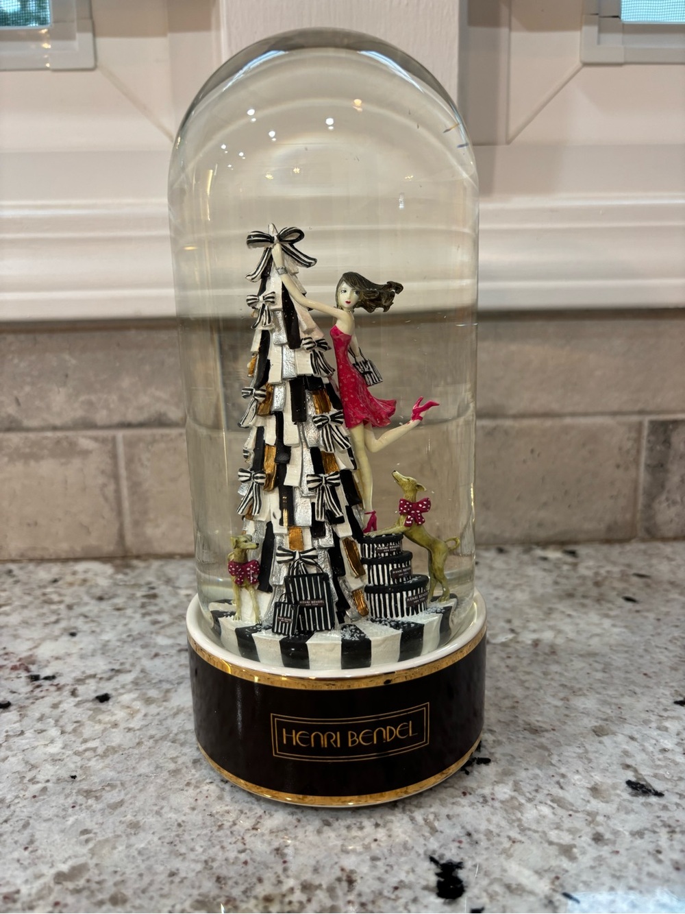 Henri Bendel “Deck the Halls” 2012 Snow Globe